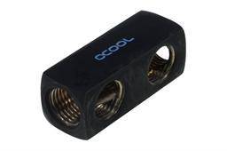 Alphacool - 5-vejs Manifold - G¼ - Sort