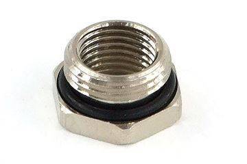 Gevindadapter G3/8" til G¼" m. O-ring