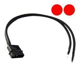 XSPC - Twin LED - 4-pin Molex - 3mm - Rød